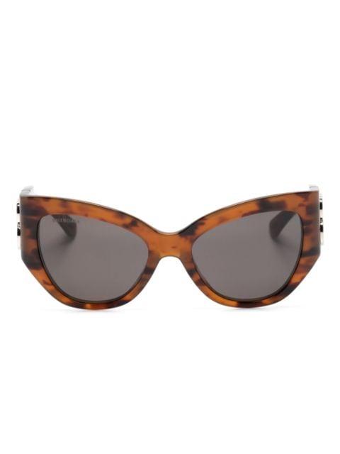 logo-plaque cat-eye sunglasses by BALENCIAGA