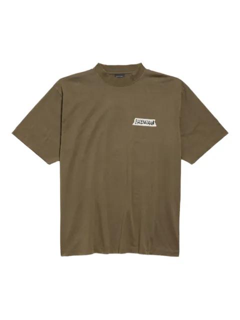 logo-print T-shirt by BALENCIAGA