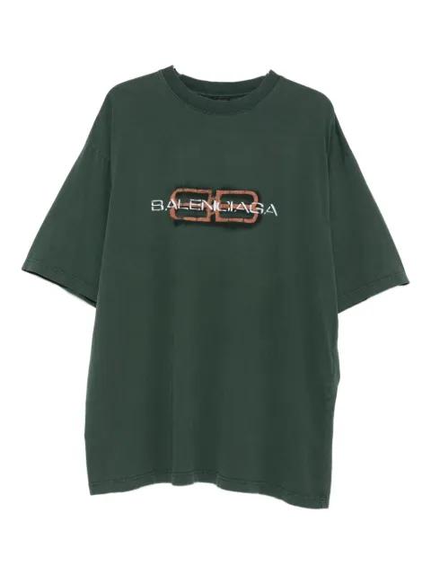 logo-print T-shirt by BALENCIAGA