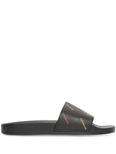 logo-print flip-flops by BALENCIAGA