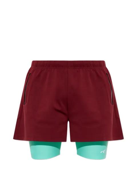 logo-print layered shorts by BALENCIAGA