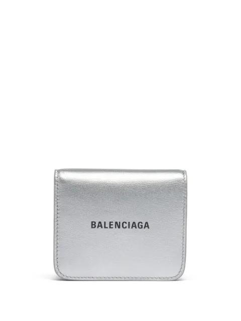 logo-print press-stud-fastening wallet by BALENCIAGA