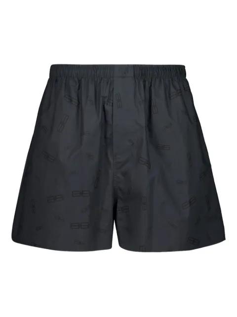 logo-print shorts by BALENCIAGA