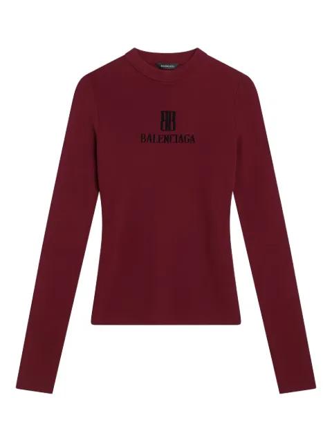 logo-print sweater by BALENCIAGA