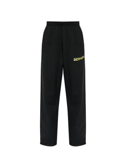 logo-print wide-leg track pants by BALENCIAGA