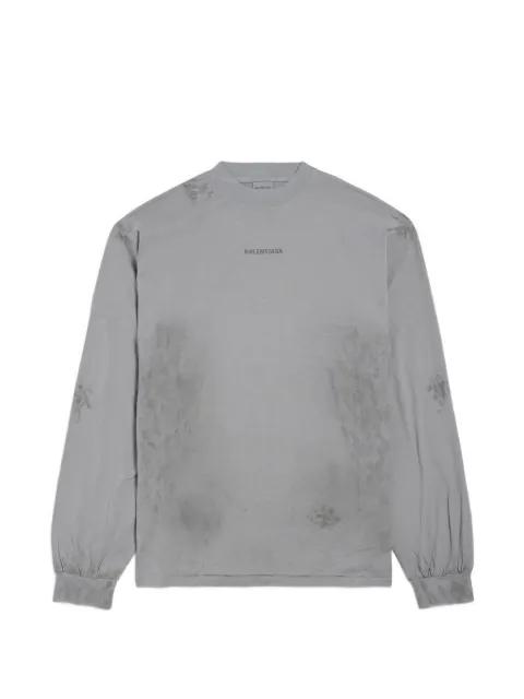 long-sleeve cotton T-shirt by BALENCIAGA