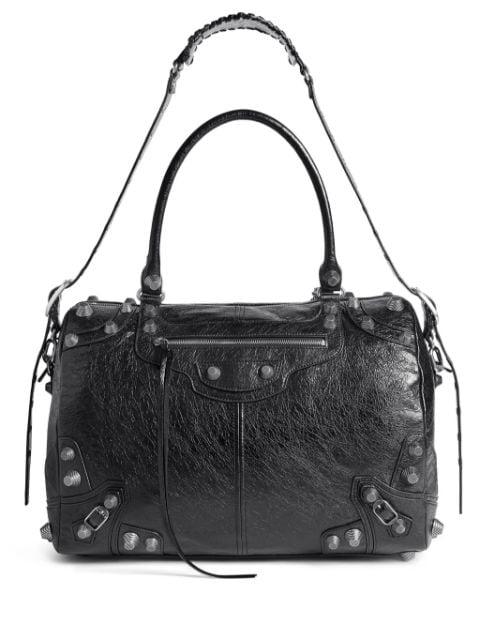 medium Le Cagole leather duffle bag by BALENCIAGA medium Le Cagole leather duffle bag by BALENCIAGA