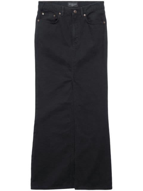 mid-rise denim skirt by BALENCIAGA