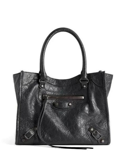 mini Le City leather tote bag by BALENCIAGA