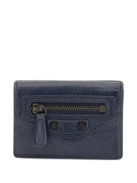 mini Le city zip leather wallet by BALENCIAGA