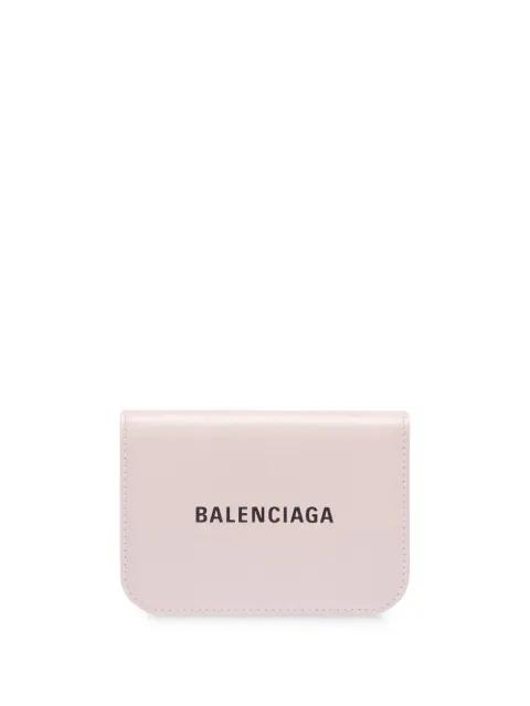 mini logo-print wallet by BALENCIAGA