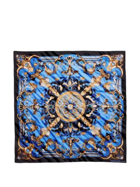 ornamental-print scarf by BALENCIAGA