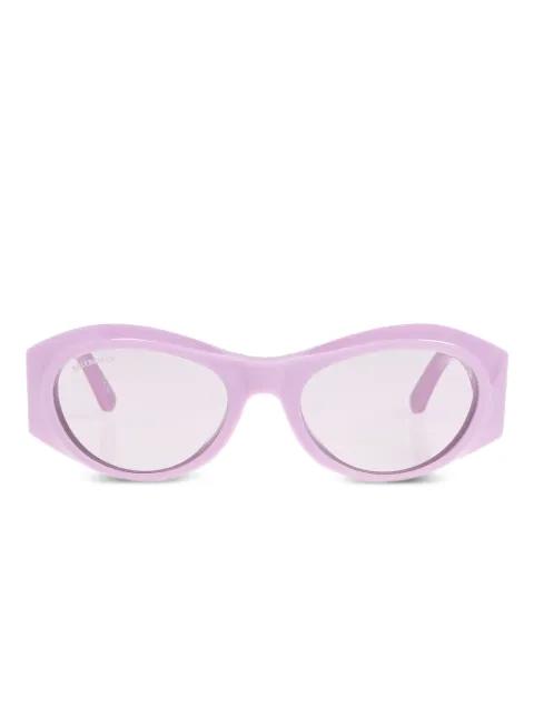 oval-frame sunglasses by BALENCIAGA