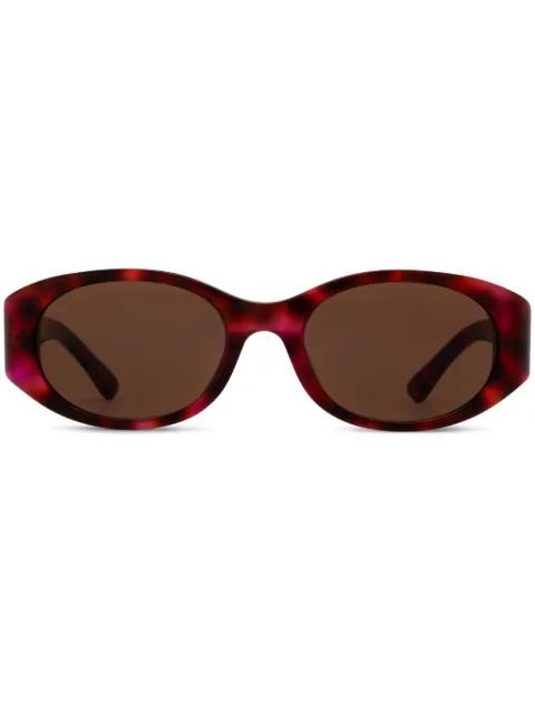oval-frame sunglasses by BALENCIAGA