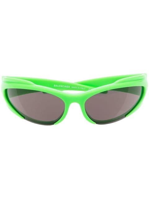 oval-frame sunglasses by BALENCIAGA