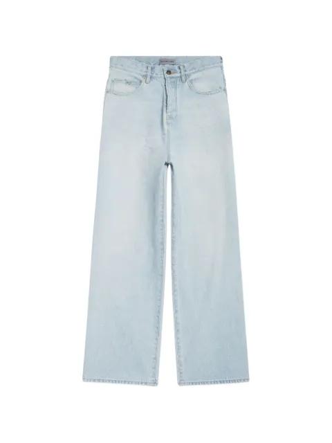 patch-pocket denim shirt by BALENCIAGA