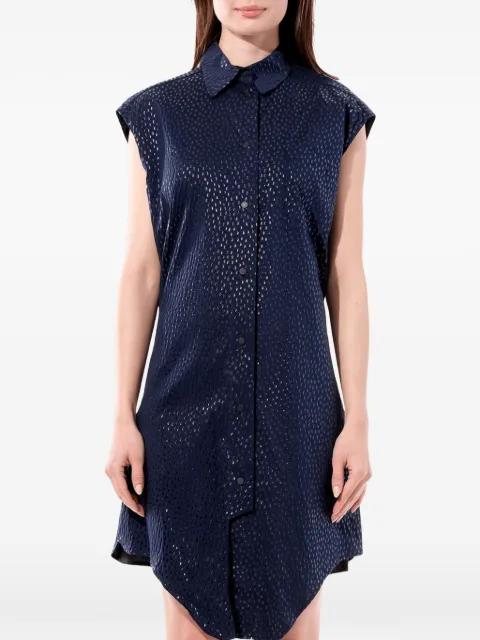perforated-detail sleeveless dress by BALENCIAGA