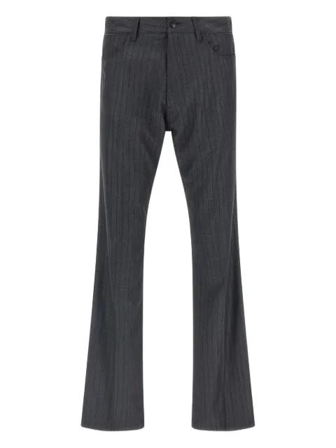 pinstriped pleat trousers by BALENCIAGA