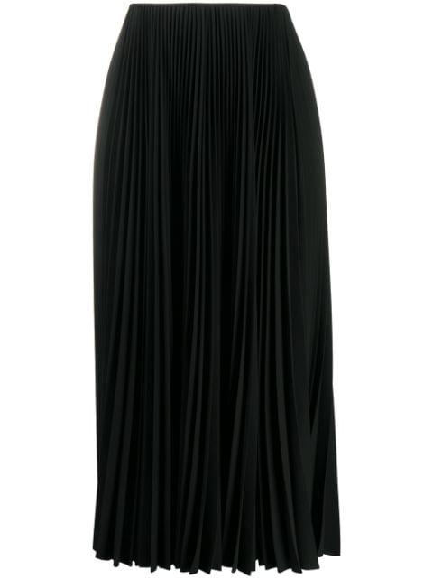 pleated midi skirt by BALENCIAGA