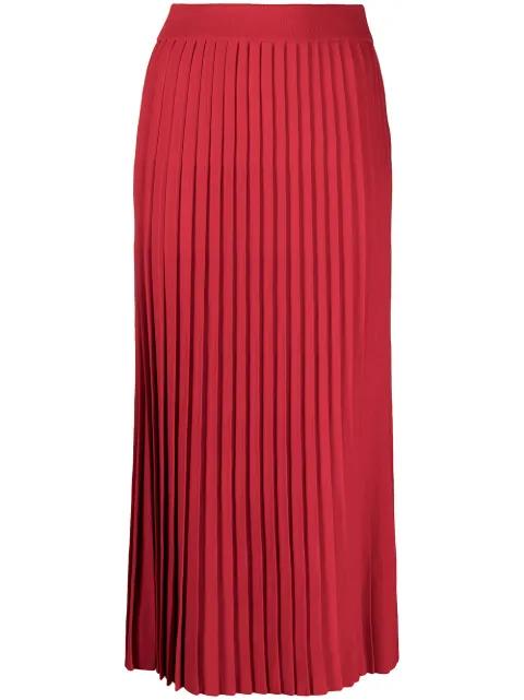 pleated midi skirt by BALENCIAGA
