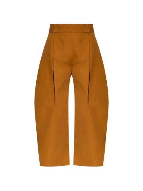 pleated wide-leg trousers by BALENCIAGA