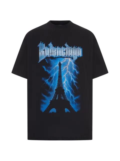 print T-shirt by BALENCIAGA