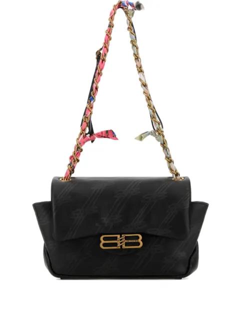 printed leather darling shoulder bag by BALENCIAGA
