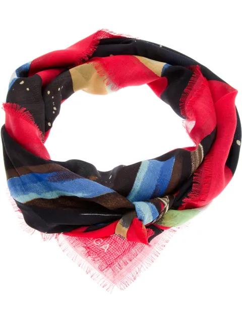 printed scarf by BALENCIAGA