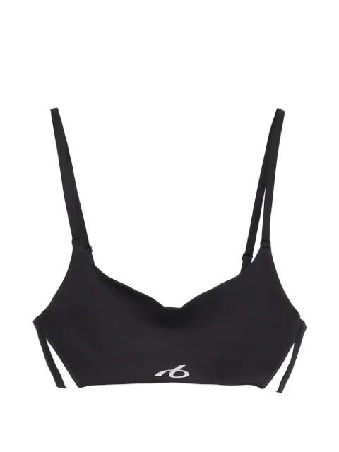 reflective-effect sports bra by BALENCIAGA
