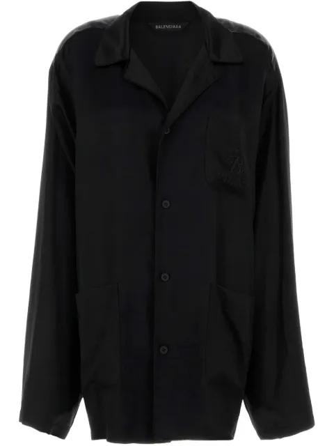 satin shirt by BALENCIAGA