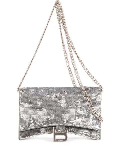 sequin-embellished chain bag by BALENCIAGA 