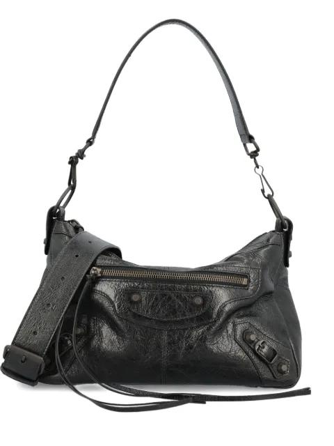 small Le City Moto leather shoulder bag by BALENCIAGA