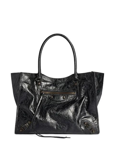 small Le City lambskin tote bag by BALENCIAGA