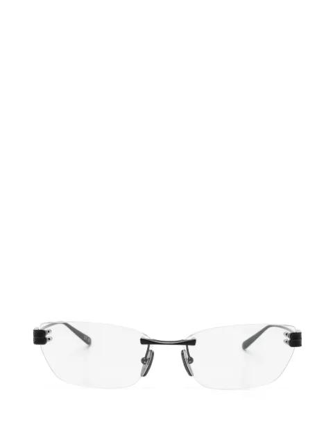 square-frame glasses by BALENCIAGA