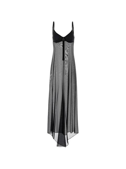 stretch tulle dress by BALENCIAGA
