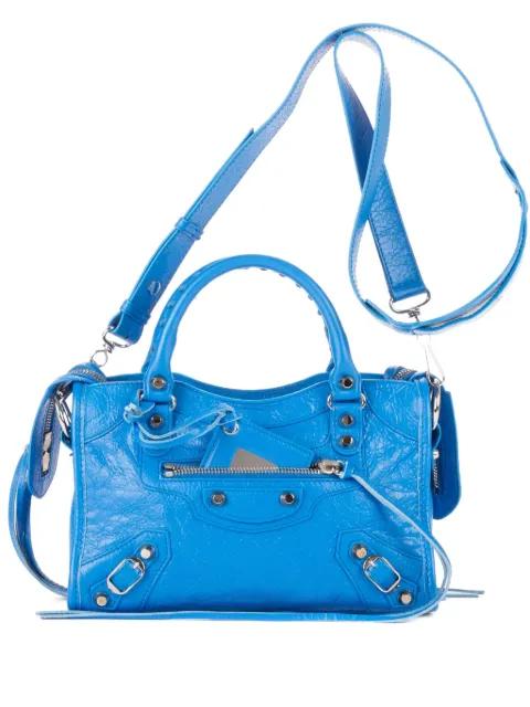 studded leather tote bag by BALENCIAGA 