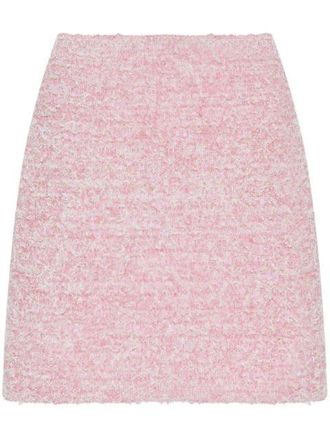 tweed bouclé mini skirt by BALENCIAGA