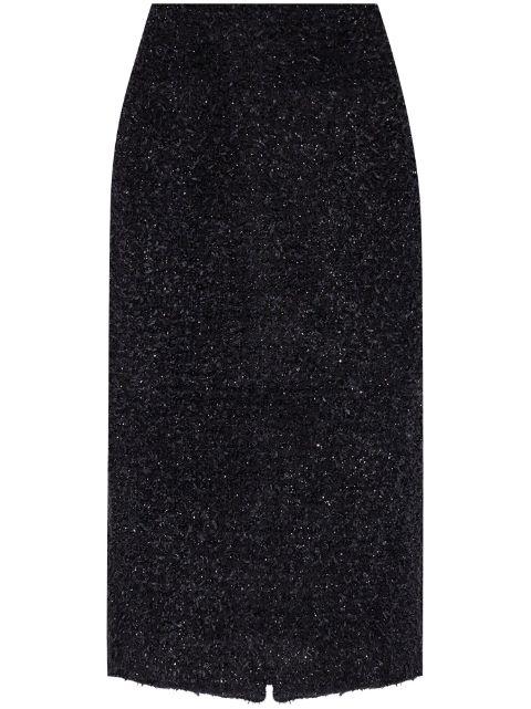 tweed midi skirt by BALENCIAGA