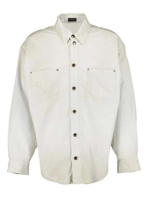 two-pocket button-up shirt by BALENCIAGA