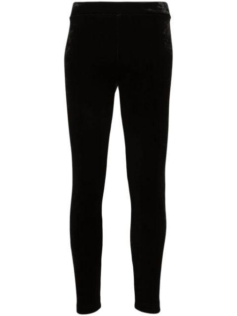 velvet ski leggings by BALENCIAGA