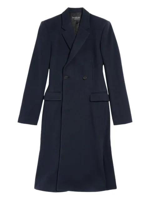 wool double-breasted coat by BALENCIAGA