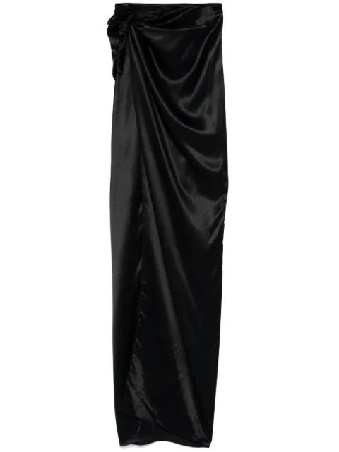 wrap maxi skirt by BALENCIAGA