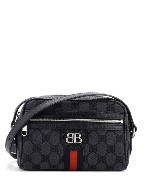 x Gucci The Hacker Project Camera Bag BB Canvas Mini crossbody bag by BALENCIAGA 