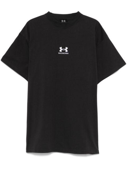 x Under Armour® logo-embroidered T-shirt by BALENCIAGA