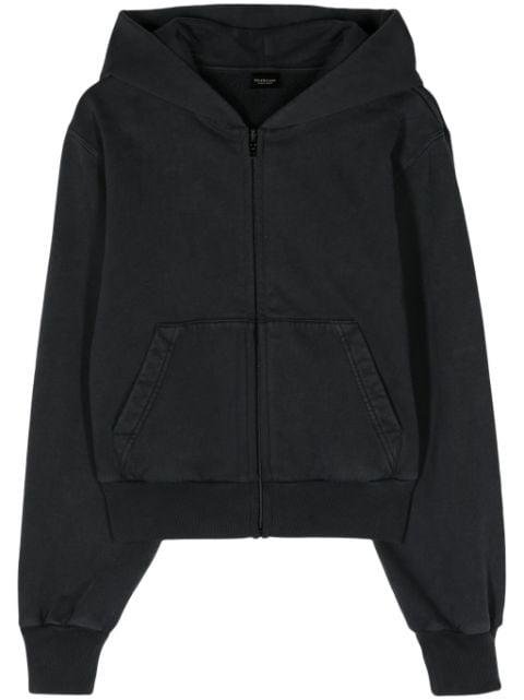 zip-up cropped hoodie by BALENCIAGA