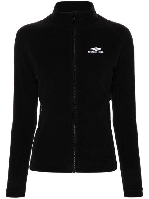 zip-up fleece ski jacket by BALENCIAGA