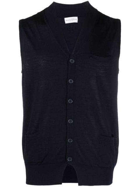 Basolan wool vest by BALLANTYNE