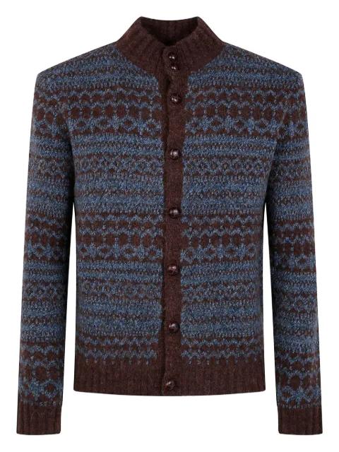 Fair-Isle jacquard cardigan by BALLANTYNE