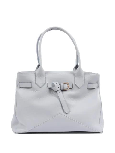 Kate buckled leather tote bag by BALLANTYNE