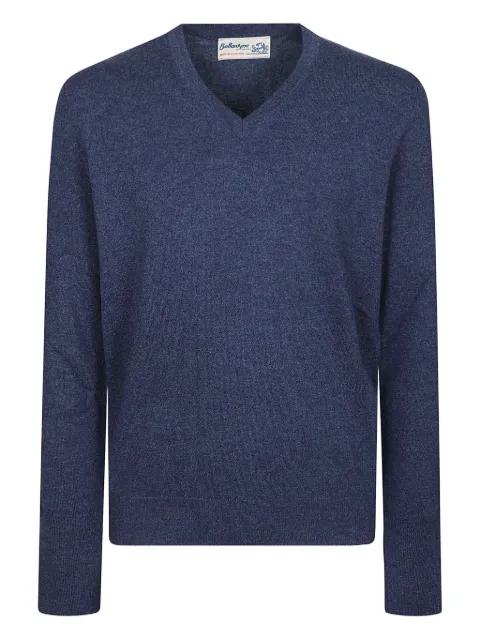 V-neck cashmere sweater by BALLANTYNE